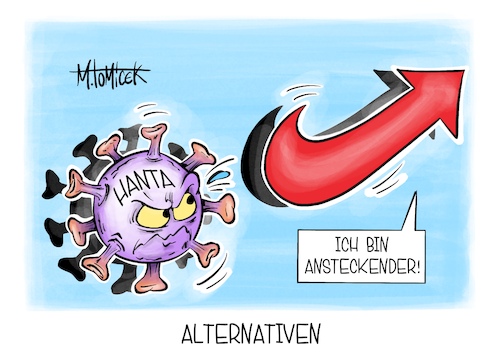 Cartoon: Alternativen (medium) by Mirco Tomicek tagged hantavirus,virus,hanta,schiff,kreuzfahrtschiff,hondius,ärzte,medizin,viren,ansteckung,ansteckend,nagetiere,afd,alternative,für,deutschland,umfrage,umfragehoch,umfragewerte,sachsen,anhalt,karikatur,cartoon,pressekarikatur,mirco,tomicek,hantavirus,virus,hanta,schiff,kreuzfahrtschiff,hondius,ärzte,medizin,viren,ansteckung,ansteckend,nagetiere,afd,alternative,für,deutschland,umfrage,umfragehoch,umfragewerte,sachsen,anhalt,karikatur,cartoon,pressekarikatur,mirco,tomicek