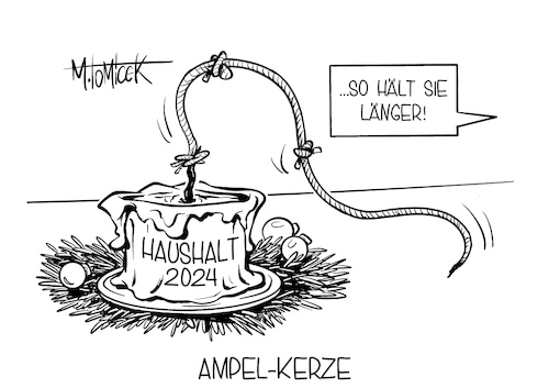 Ampel-Kerze