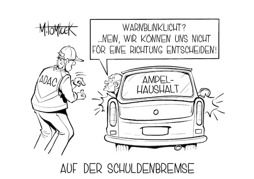 Auf der Schuldenbremse