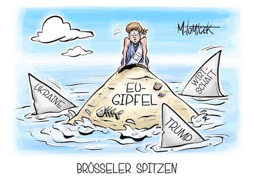 Cartoon: Brüsseler Spitzen (medium) by Mirco Tomicek tagged olaf,scholz,eu,gipfel,europa,wirtschaft,industrie,unterstützung,ukraine,krieg,waffenruhe,frieden,russland,trump,usa,aufrüstung,verteidigung,brüssel,cartoon,karikatur,pressekarikatur,mirco,tomicek,olaf,scholz,eu,gipfel,europa,wirtschaft,industrie,unterstützung,ukraine,krieg,waffenruhe,frieden,russland,trump,usa,aufrüstung,verteidigung,brüssel,cartoon,karikatur,pressekarikatur,mirco,tomicek