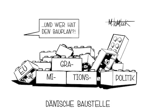 Dänische Baustelle