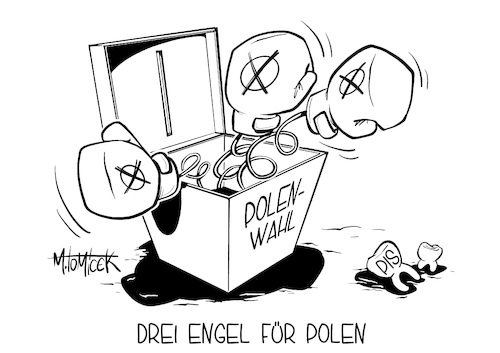 Drei Engel für Polen