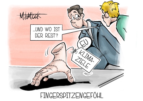 Cartoon: Fingerspitzengefühl (medium) by Mirco Tomicek tagged eu,europa,klimaziele,2030,2040,klima,ziele,klimaschutz,schutz,umwelt,ziel,co2,treibhaus,treibhausgase,gipfel,umweltminister,treffen,energie,eiskaltes,händchen,adams,family,wednesday,halloween,karikatur,cartoon,pressekarikatur,mirco,tomicek,eu,europa,klimaziele,2030,2040,klima,ziele,klimaschutz,schutz,umwelt,ziel,co2,treibhaus,treibhausgase,gipfel,umweltminister,treffen,energie,eiskaltes,händchen,adams,family,wednesday,halloween,karikatur,cartoon,pressekarikatur,mirco,tomicek