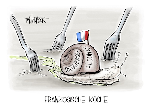 Cartoon: Französische Küche (medium) by Mirco Tomicek tagged emmanuel,macron,frankreich,französische,regierungsbildung,regierung,linke,gespräche,wahlen,parlamentswahlen,parlamentswahl,cartoon,karikatur,pressekarikatur,mirco,tomicek,emmanuel,macron,frankreich,französische,regierungsbildung,regierung,linke,gespräche,wahlen,parlamentswahlen,parlamentswahl,cartoon,karikatur,pressekarikatur,mirco,tomicek