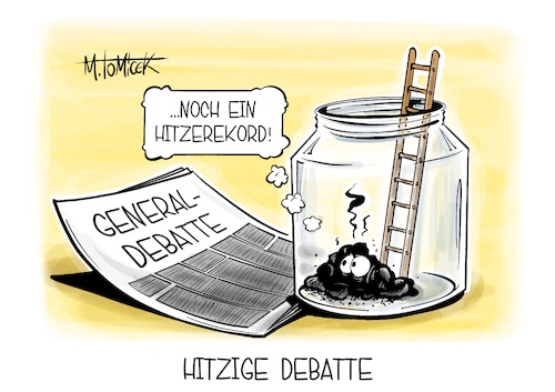 Hitzige Debatte