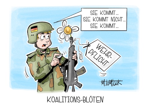 Koalitions-Blüten