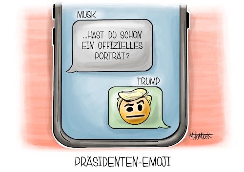 Cartoon: Präsidenten-Emoji (medium) by Mirco Tomicek tagged donald,trump,foto,porträt,mugshot,fotografie,usa,amerika,us,präsident,weißes,haus,zurück,elon,musk,chat,offiziell,löchelt,emoji,smiley,karikatur,pressekarikatur,cartoon,mirco,tomicek,donald,trump,foto,porträt,mugshot,fotografie,usa,amerika,us,präsident,weißes,haus,zurück,elon,musk,chat,offiziell,löchelt,emoji,smiley,karikatur,pressekarikatur,cartoon,mirco,tomicek