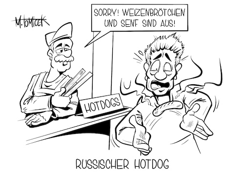 Russischer Hotdog