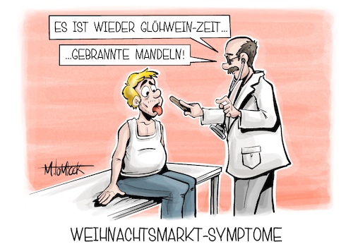 Weihnachtsmarkt-Symptome