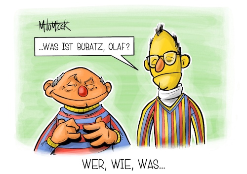 Cartoon: Wer Wie Was... (medium) by Mirco Tomicek tagged friedrich,merz,olaf,scholz,tv,duell,ard,zdf,fernsehen,cdu,union,spd,debatte,cannabis,bubatz,legal,legalisierung,migration,afd,migrationspolitik,wahlkampf,wahl,neuwahl,sesamstraße,ernie,und,bert,wer,wie,was,karikatur,pressekarikatur,cartoon,mirco,tomicek,friedrich,merz,olaf,scholz,tv,duell,ard,zdf,fernsehen,cdu,union,spd,debatte,cannabis,bubatz,legal,legalisierung,migration,afd,migrationspolitik,wahlkampf,wahl,neuwahl,sesamstraße,ernie,und,bert,wer,wie,was,karikatur,pressekarikatur,cartoon,mirco,tomicek