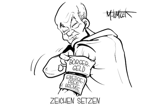 Zeichen setzen Zeichen setzen