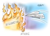 Cartoon: Attacke (small) by Mirco Tomicek tagged taliban,kabul,afghanistan,machtübergabe,diplomatie,islamisten,regierung,abzug,deutsche,helfer,bundeswehr,botschaft,karikatur,pressekarikatur,cartoon,mirco,tomicek