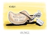 Cartoon: Holzweg (small) by Mirco Tomicek tagged nato,gipfel,den,haag,holland,niederlande,donald,trump,usa,amerika,nahost,krieg,iran,israel,militär,frieden,ukraine,russland,waffen,friedensgespräche,friedensverhandlungen,holzschuhe,cowboy,karikatur,pressekarikatur,cartoon,mirco,tomicek