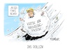 Cartoon: Ins Rollen (small) by Mirco Tomicek tagged us,beamte,usa,amerika,minneapolis,ice,abschiebepolitik,abschiebekampagne,donald,trump,abschiebung,migration,schnee,kälte,winter,extrem,wetter,schneechaos,choas,karikatur,cartoon,pressekarikatur,mirco,tomicek