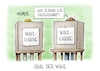 Cartoon: Qual der Wahl (small) by Mirco Tomicek tagged bundestagswahl,neuwahl,neuwahlen,wahlen,wahl,wähler,wahlkabine,wahlhelfer,kreuz,parteien,wahlkampf,entscheidung,partei,hochrechnung,karikatur,pressekarikatur,cartoon,mirco,tomicek