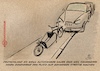 Cartoon: Parkraumverdichtung (small) by Guido Kuehn tagged fahrrad,auto,parken,gehweg,mobilität