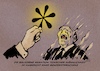 Cartoon: Gendersternchen (small) by Guido Kuehn tagged gender,sprache,achtsamkeit,toxische,männlichkeit,patriachat