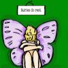 Cartoon: Fairy (small) by oursoula tagged fairy,rest,art,green,purple