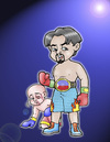 Cartoon: the filipino fighter (small) by jayson arellano tagged boxer