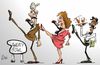 Cartoon: Fawlty towers (small) by campbell tagged fawlty,towers,john,cleese
