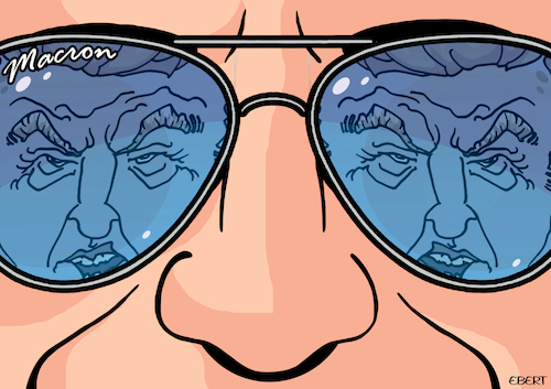 Cartoon: Macron sunglasses (medium) by Enrico Bertuccioli tagged macron,emmanuelmacron,trump,donaldtrump,france,unitedstates,usa,europe,challange,politicalchallange,glasses,sunglasses,leadership,worldleadership,europeanleadership,political,politicalcartoon,politicalcartoons,editorialcartoon,editorialcartoons,macron,emmanuelmacron,trump,donaldtrump,france,unitedstates,usa,europe,challange,politicalchallange,glasses,sunglasses,leadership,worldleadership,europeanleadership,political,politicalcartoon,politicalcartoons,editorialcartoon,editorialcartoons