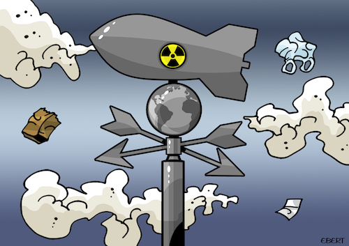 The nuclear weathervane
