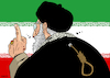 Cartoon: Iranian deadly puppet (small) by Enrico Bertuccioli tagged iran,iranian,crisis,extremism,revolt,iranianregime,political,religiousextremism,religiousleader,puppet,crime,criminalleader,terror,freedom,alikhamenei,uprising,authoritarianism,dictatorship