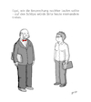 Cartoon: Auf den Schlips getreten (small) by Birtoon tagged schlips