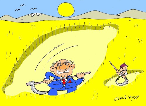 Cartoon: balance (medium) by yasar kemal turan tagged balance