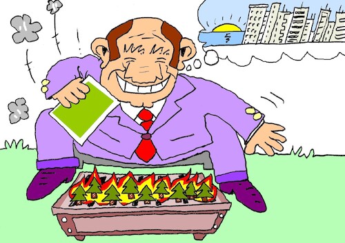 Cartoon: betrayal (medium) by yasar kemal turan tagged betrayal