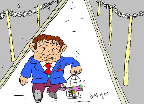 Cartoon: big tour (medium) by yasar kemal turan tagged big,tour