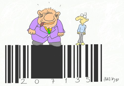 Cartoon: capitalism (medium) by yasar kemal turan tagged capitalism