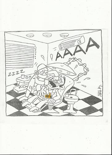Cartoon: dental (medium) by yasar kemal turan tagged dental