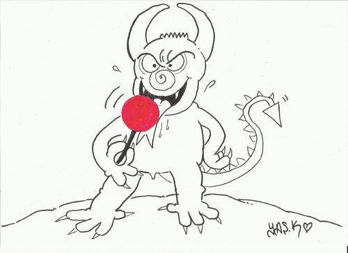 Cartoon: disaster (medium) by yasar kemal turan tagged japan,disaster