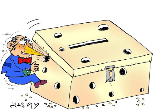 Cartoon: election atmosphere (medium) by yasar kemal turan tagged election,atmosphere