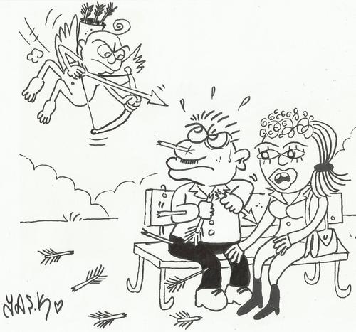 Cartoon: eros (medium) by yasar kemal turan tagged eros