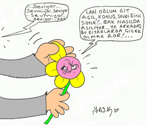 Cartoon: fal (medium) by yasar kemal turan tagged fal