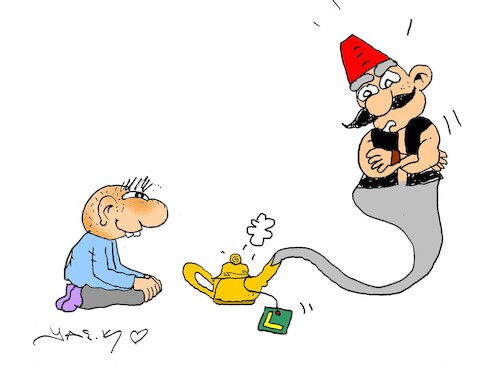 Cartoon: first choice (medium) by yasar kemal turan tagged first,choice