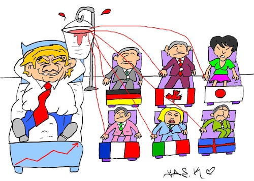 Cartoon: forced (medium) by yasar kemal turan tagged forced
