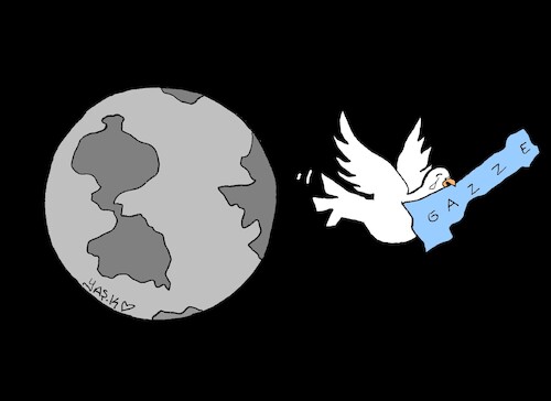 Cartoon: freely (medium) by yasar kemal turan tagged freely