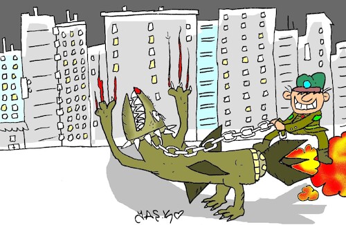 Cartoon: Horny (medium) by yasar kemal turan tagged horny