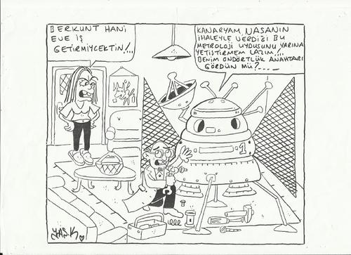 Cartoon: housework (medium) by yasar kemal turan tagged housework