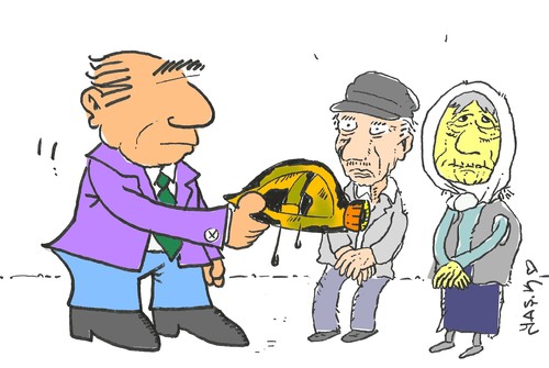 Cartoon: last remaining (medium) by yasar kemal turan tagged last,remaining