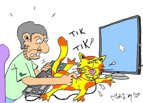 Cartoon: maus (medium) by yasar kemal turan tagged maus