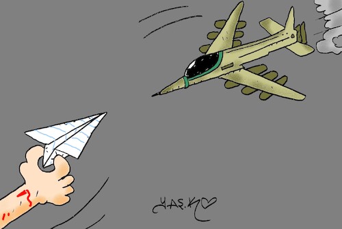 Cartoon: not fair (medium) by yasar kemal turan tagged not,fair