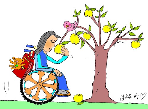 Cartoon: Obstacles are reduced with suppo (medium) by yasar kemal turan tagged obstacles,are,reduced,with,support