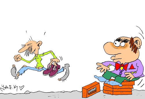 Cartoon: pas (medium) by yasar kemal turan tagged pas