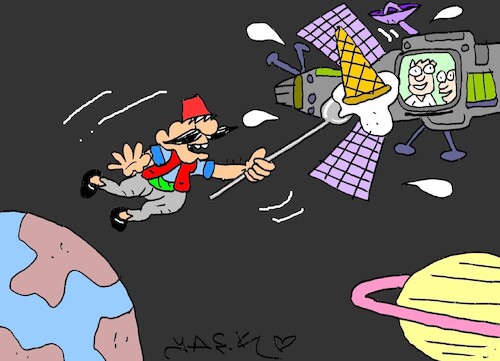Cartoon: service (medium) by yasar kemal turan tagged service