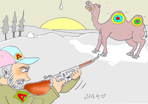 Cartoon: terrible decision (medium) by yasar kemal turan tagged terrible,decision