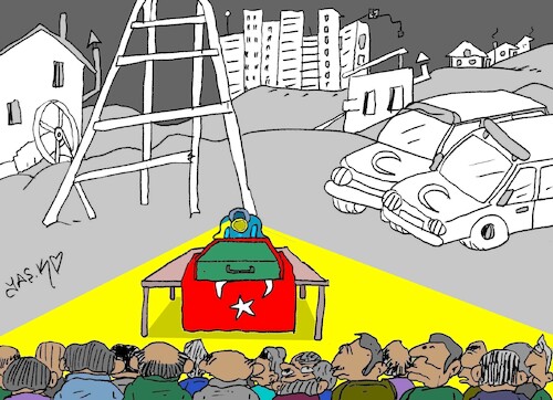 Cartoon: those (medium) by yasar kemal turan tagged those